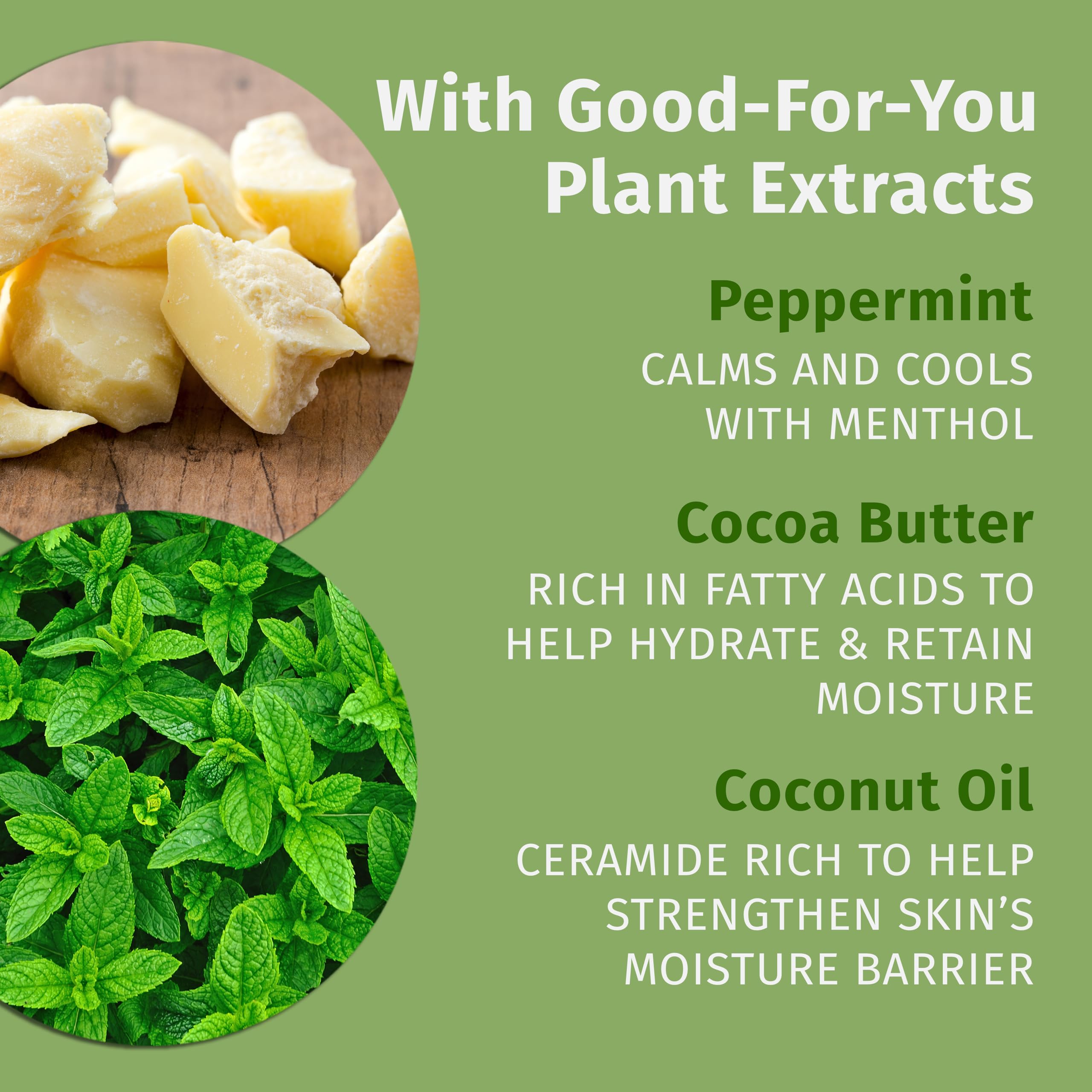 Hempz Crushed Peppermint Sugar, Sugar Body Scrub, Holiday Gift for Men and Women, 4 oz